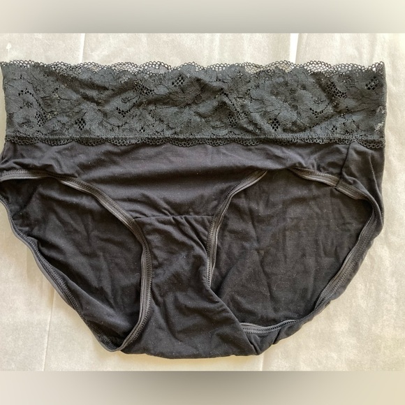 NWT* Soma Super Soft Signature Lace Hipster Size S (4 pair) Black, Leopard, Pink - Picture 7 of 7